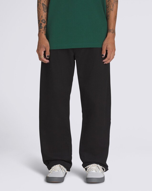 Calça Skate Loose Pleated Curren Caples Black