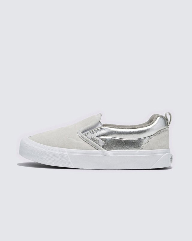 Tênis Knu Slip Silver Metallic True White