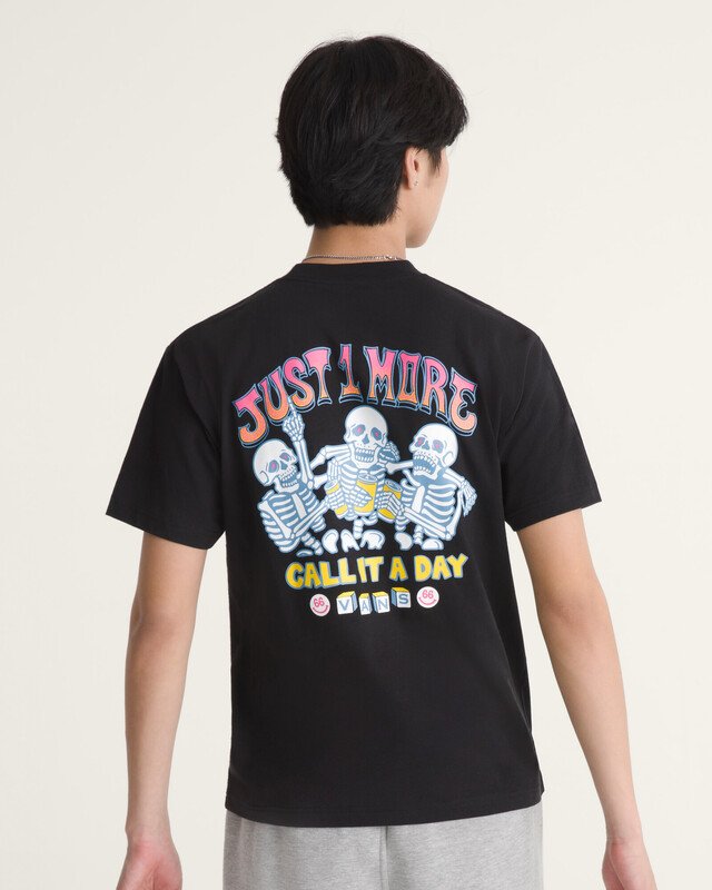 Camiseta Manga Curta Beer Skull Black