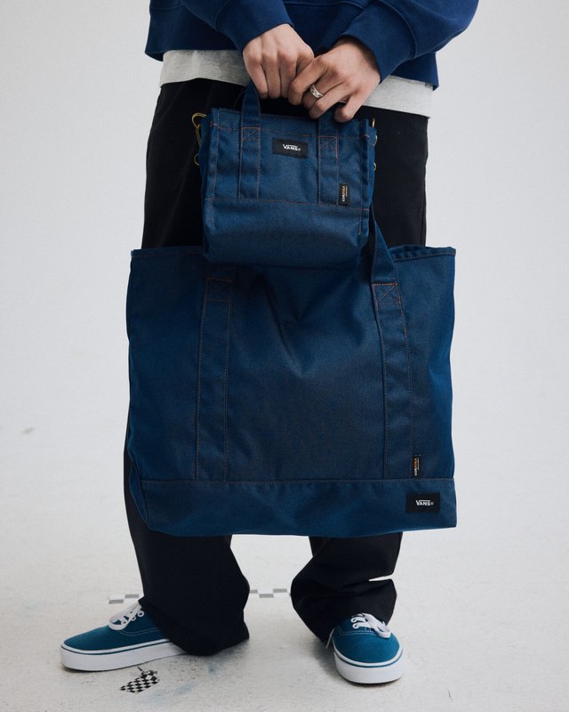 Bolsa Lil Pergs Tote Stone Wash Blue