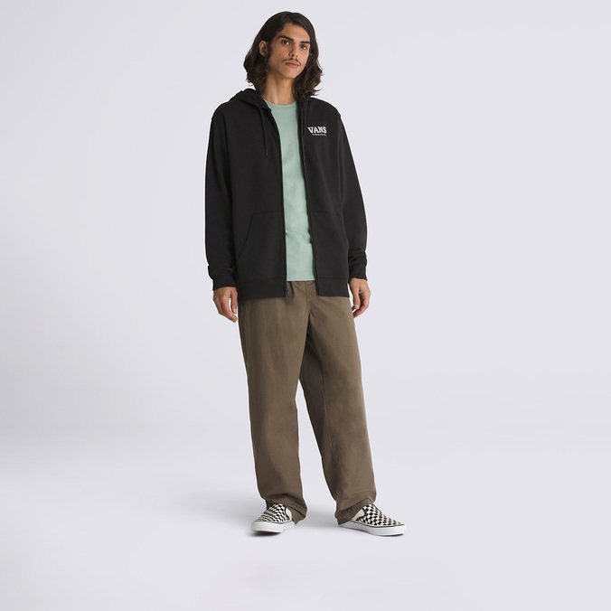 Moletom Rosette Fz Rosette Black | Vans
