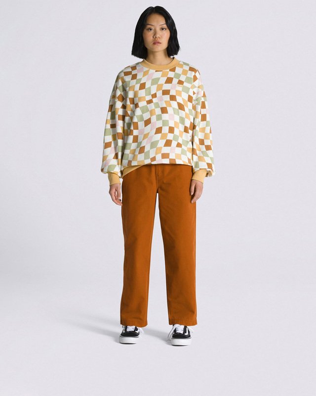 Calça Ground Work Ginger Bread Checkerboard