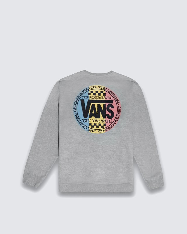 Moletom Retro Co Crew Cement Heather