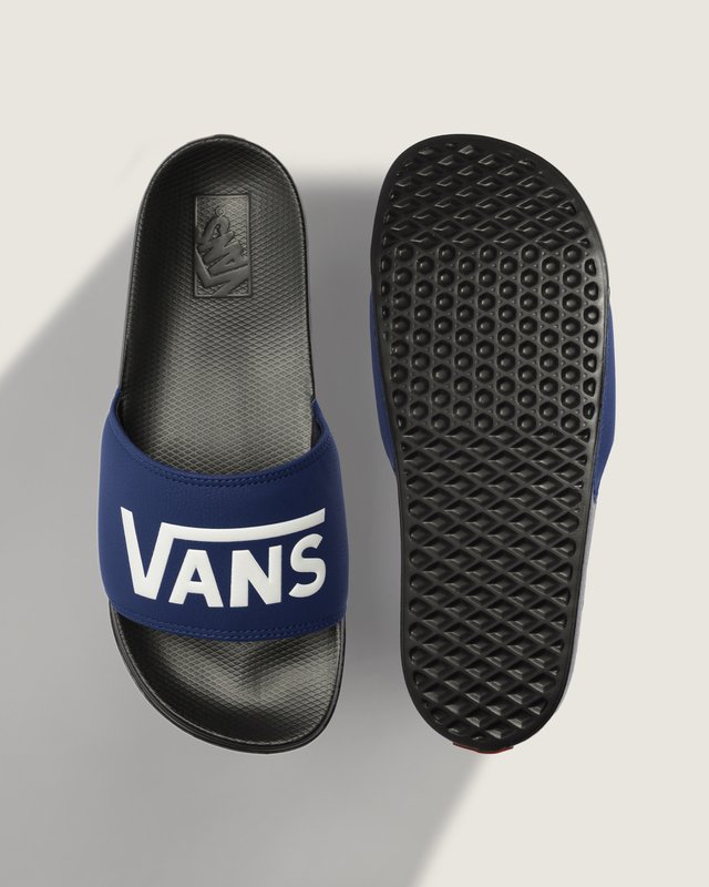 Chinelo La Costa Slide On  Deep Indigo Black