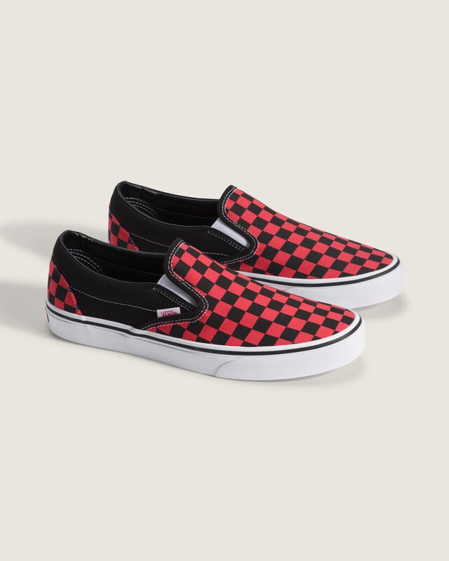 Tênis Slip-On Checkerboard Crimson Haze