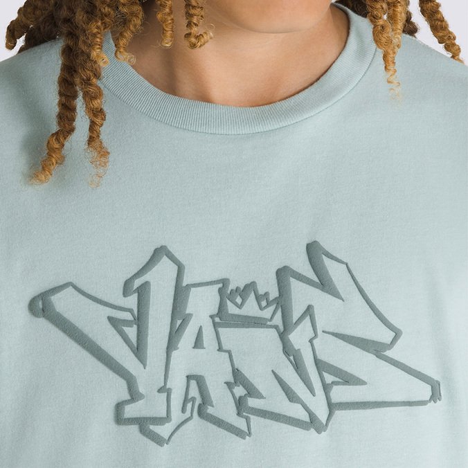 Camiseta Crowns SS Gray Mist Infantil