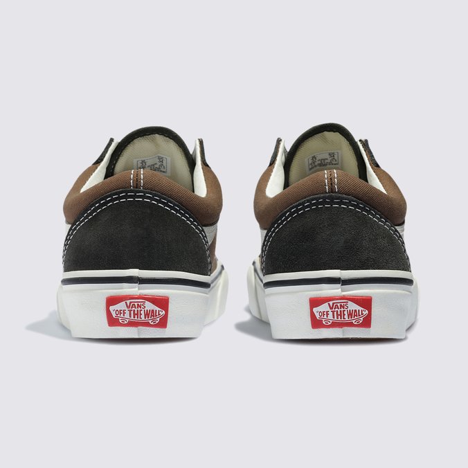 Tênis Old Skool Suede Pop Canvas Brown Multi