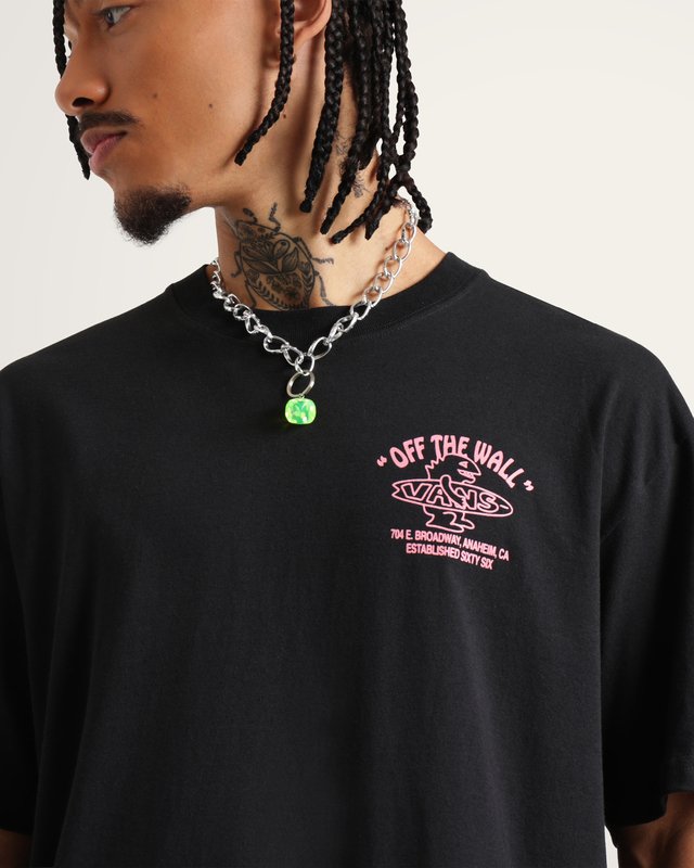 Camiseta Manga Curta Food Spot Black