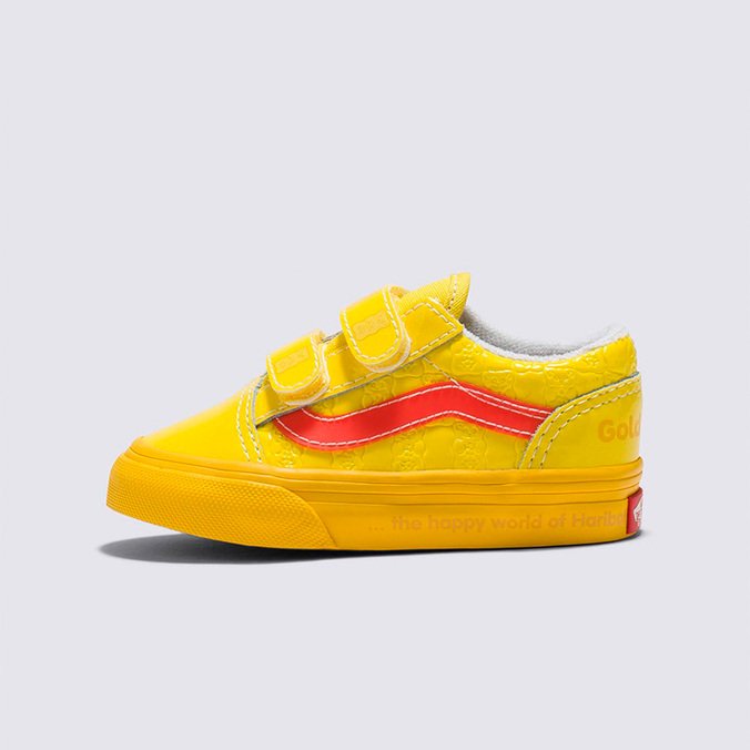 Tênis Old Skool Infantil Haribo Checkerboard Yellow