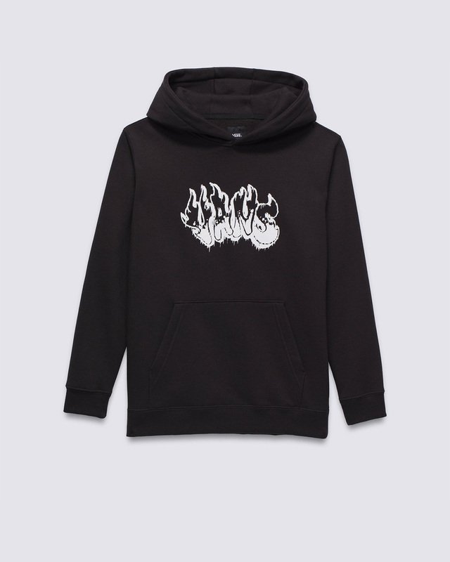 Moletom Burnout PO Black Infantil