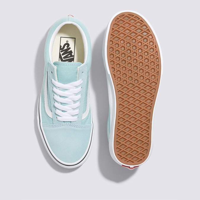 vans old skool canal blue