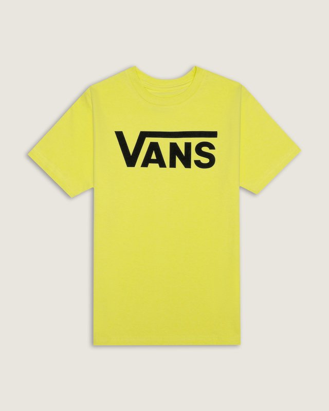 Camiseta Vans Classic Boys Ss Canary Yellow Infantil