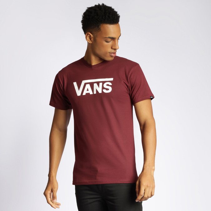 Camiseta hotsell vans vermelha