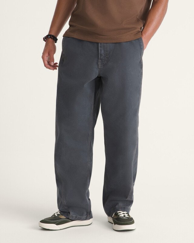 Calça Authentic Chino Loose Side Panel Charcoal Grey