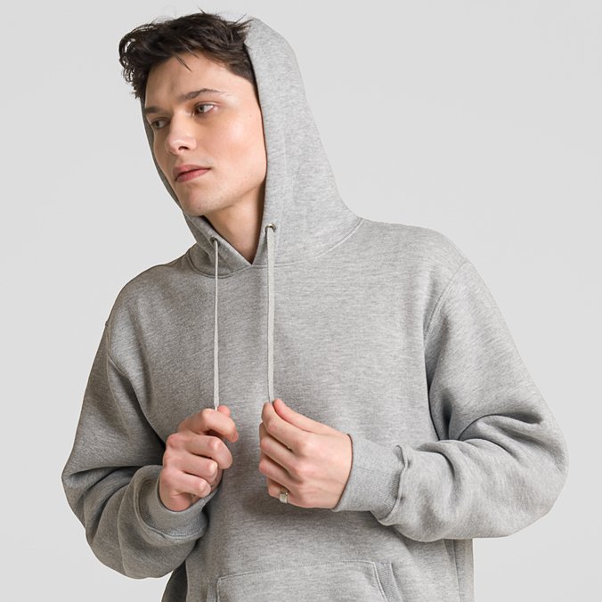 Moletom Skate Classics Patch Po Cement Heather