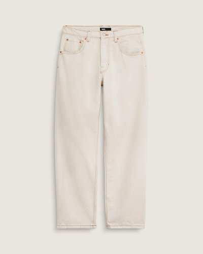 Calça Lx Check 5 Loose Denim Natural Seed | Vans