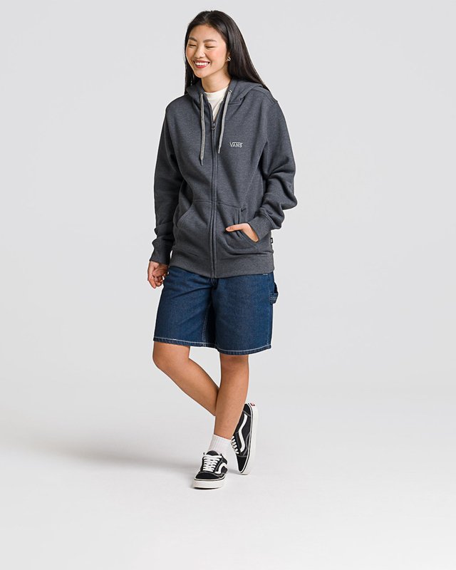 Moletom Core Basic Zip Hoodie