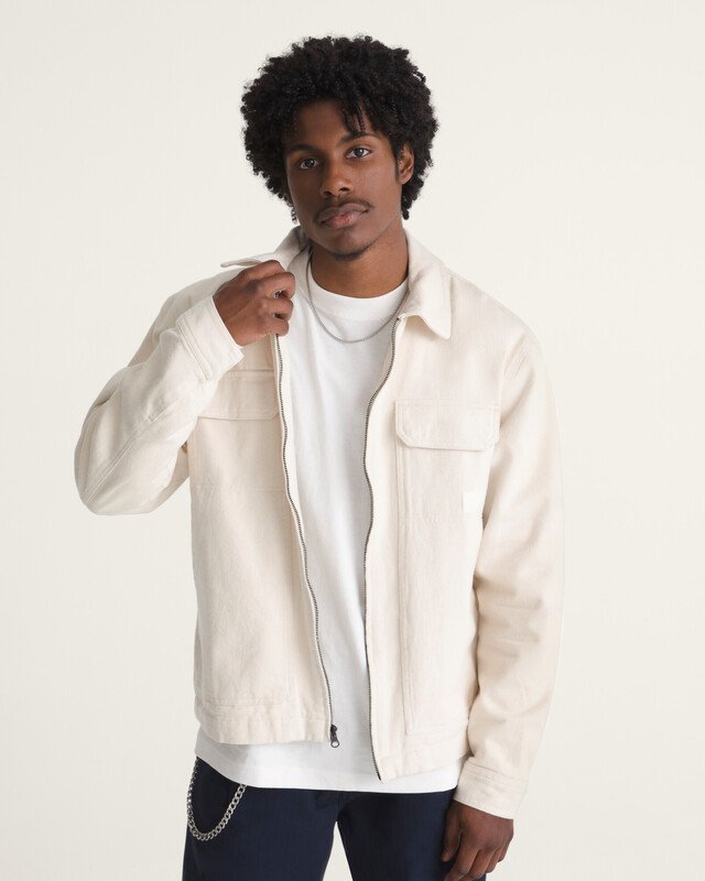 Jaqueta Mcavoy Ii Zip Station Natural Seed
