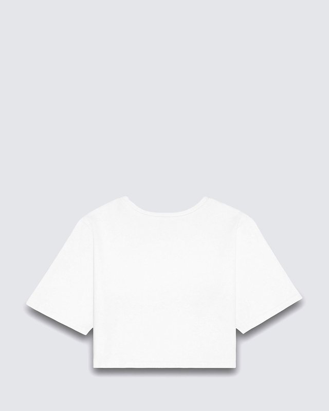 Camiseta Flying V Crew Crop Ii White