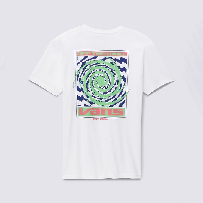 Camiseta Wormhole Warped White