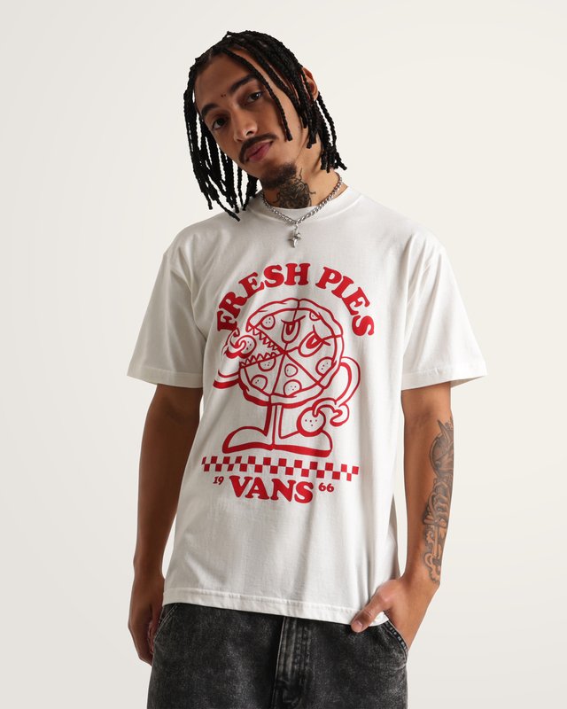 Camiseta Manga Curta Fresh Pies Marshmallow