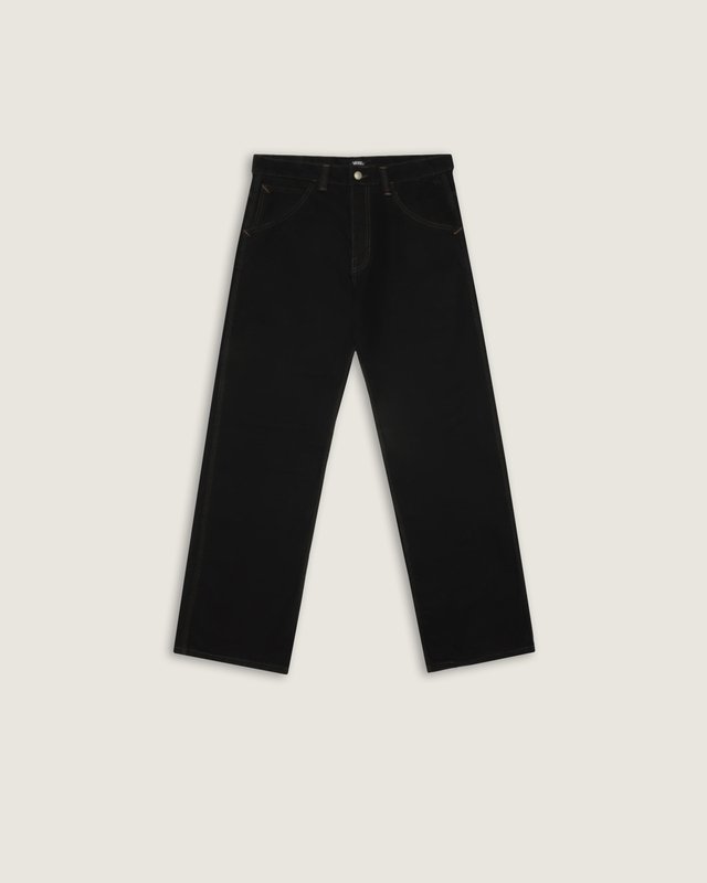 Calça Skate Loose Bootcut Denim Black