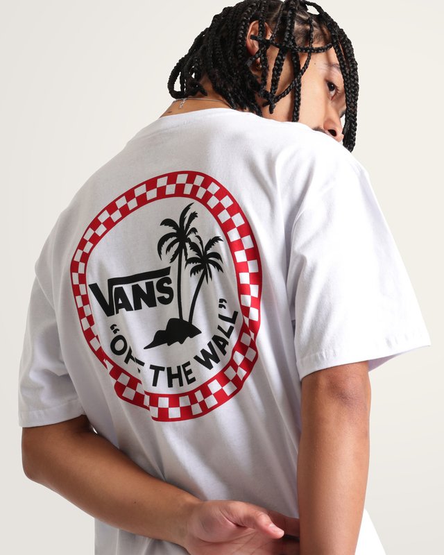 Camiseta Manga Curta Knu Palms Authentically White