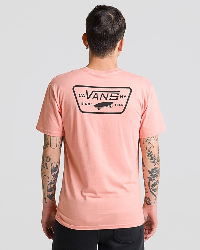 Camiseta Full Patch Back SS Lobster Bisque Black