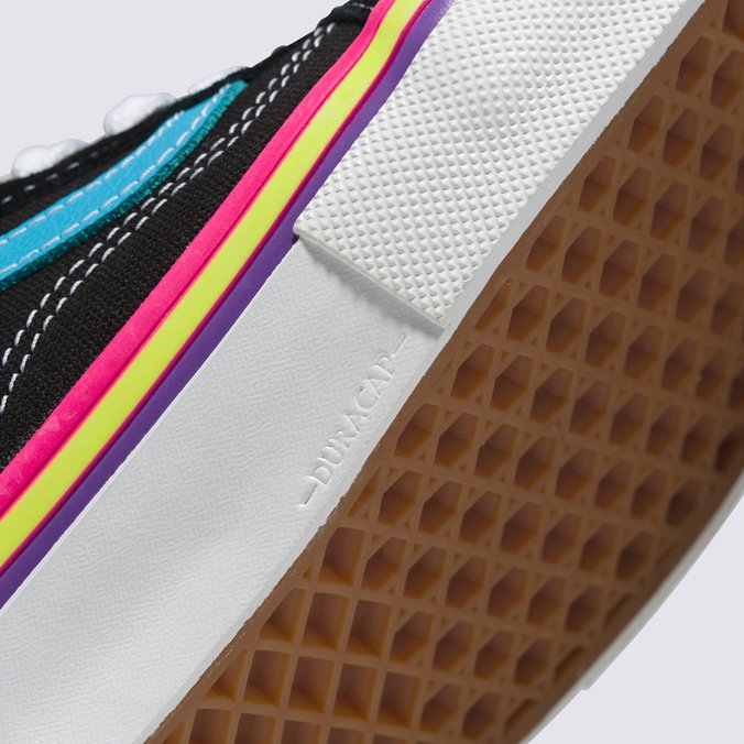 Tênis Skate Old Skool Neon Rave Black Neon