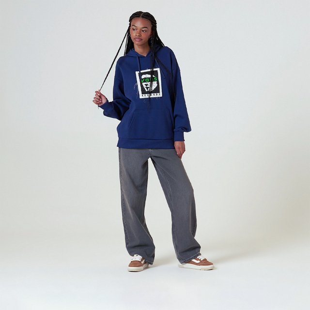 Moletom Vans Records Bloussant Hoodie Ss Deep Twilight