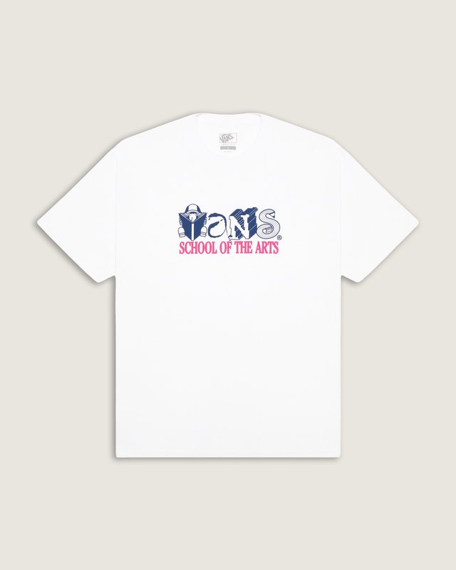 Camiseta Ss Art Skool White