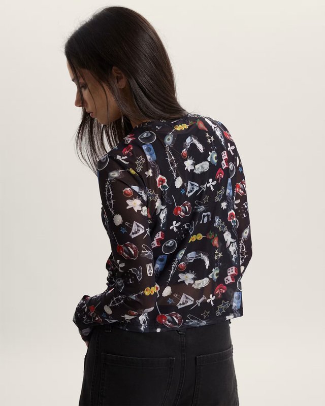Camiseta Ls Ludlludlow II Black