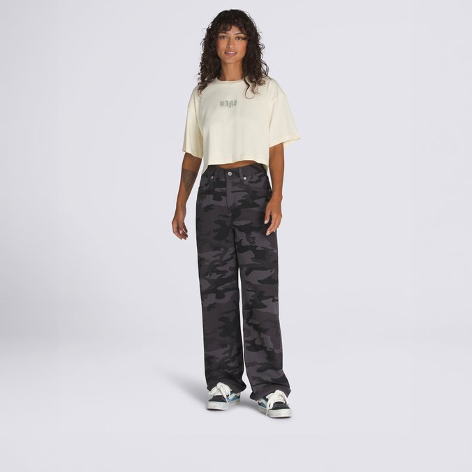 Calça Sirelle Printed Puddle Lx Black