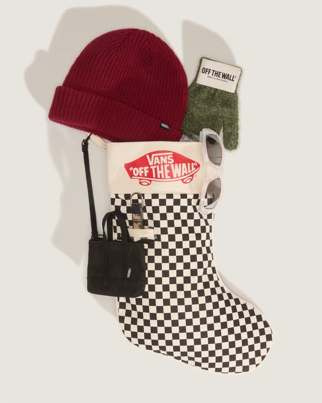 Enfeite Checkerboard Stocking