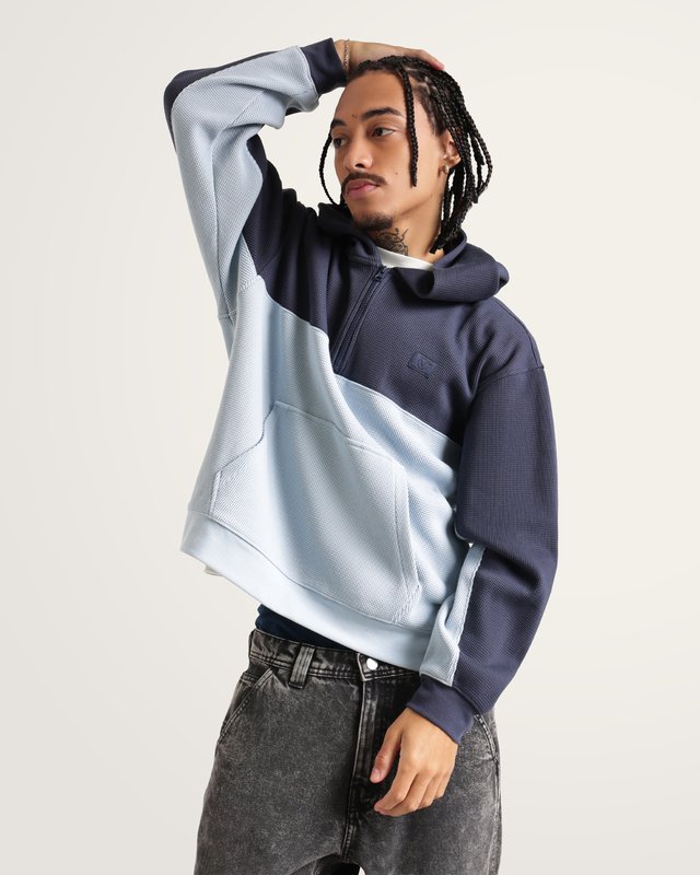 Moletom Vans X Rowan Quarter Zip Parisian Night Soft Slate