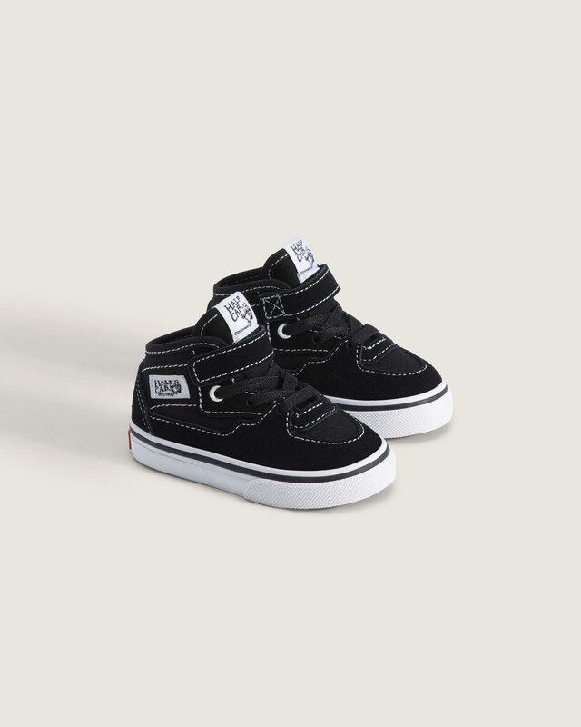 Tênis Half Cab Suede Black White Infantil