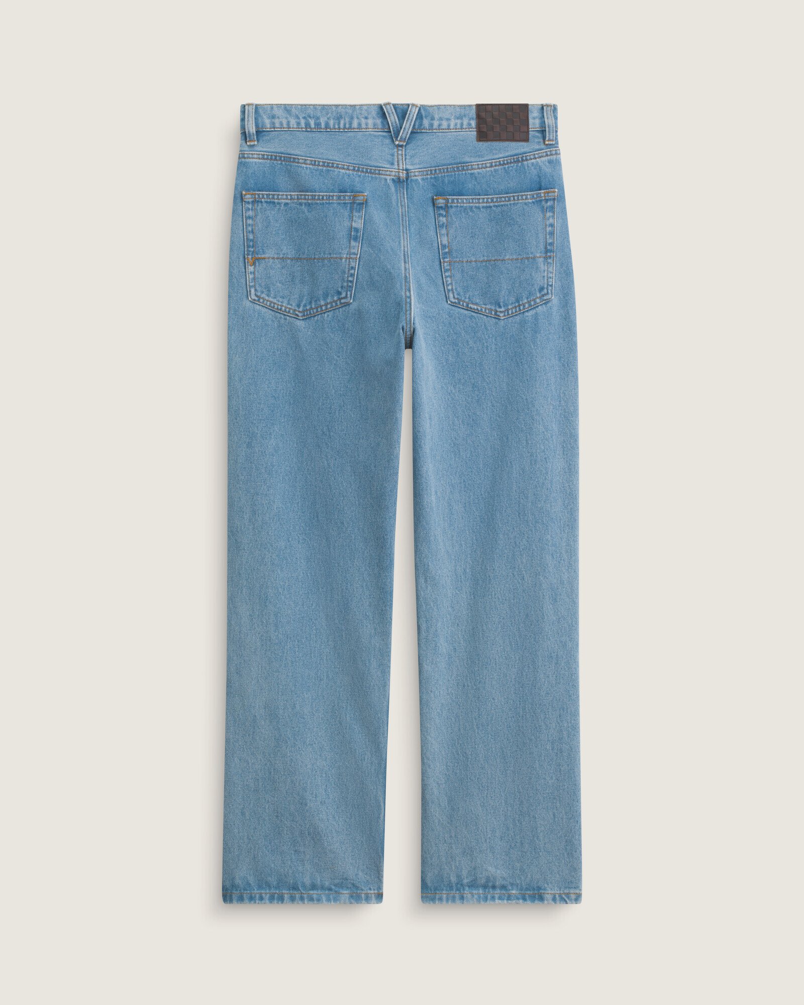 Calça Check 5 Loose Denim Stonewash Blue | Vans
