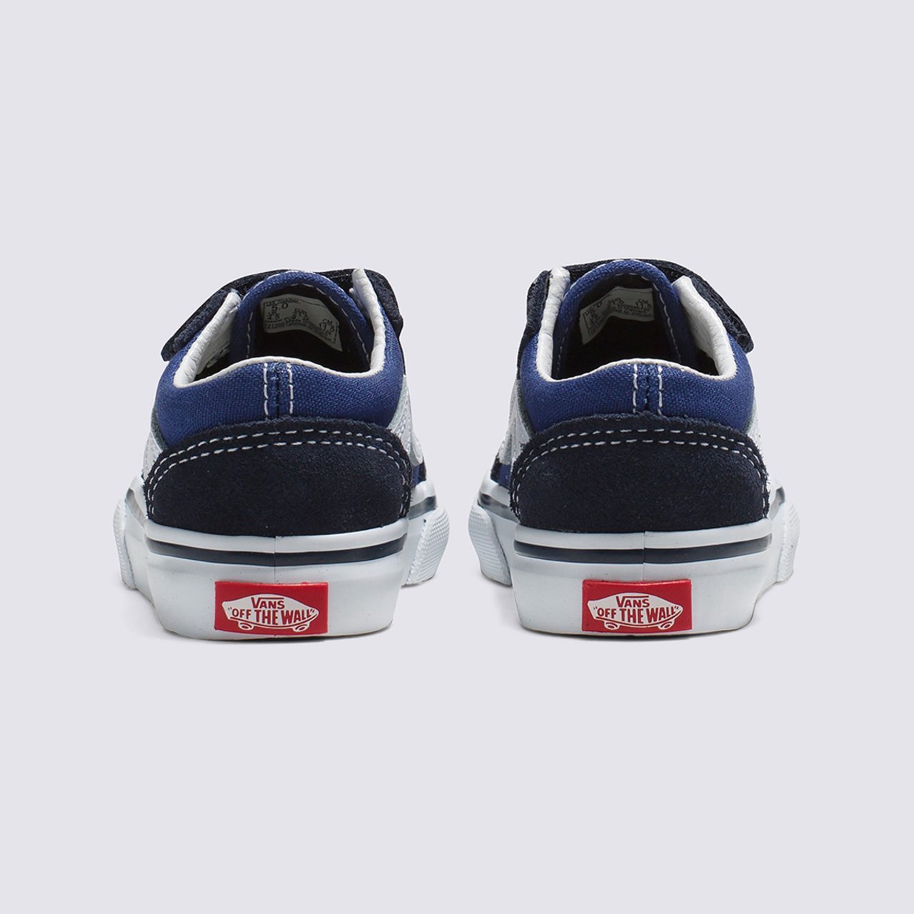 Kids blue vans best sale