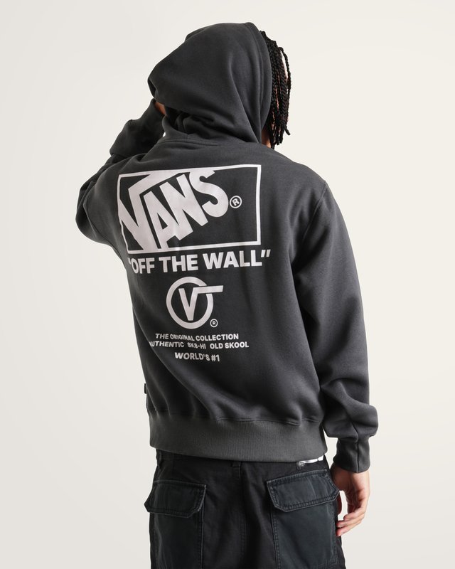 Moletom Stacked Hi Pullover Charcoal Grey
