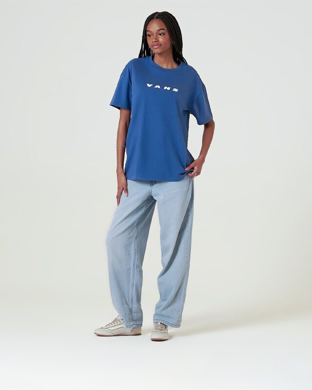 Camiseta Ss Retro Vans Os True Navy