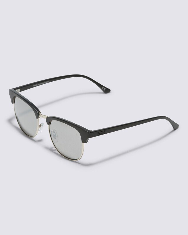 Óculos De Sol Dunville Shades Matte Black Silver Mirror