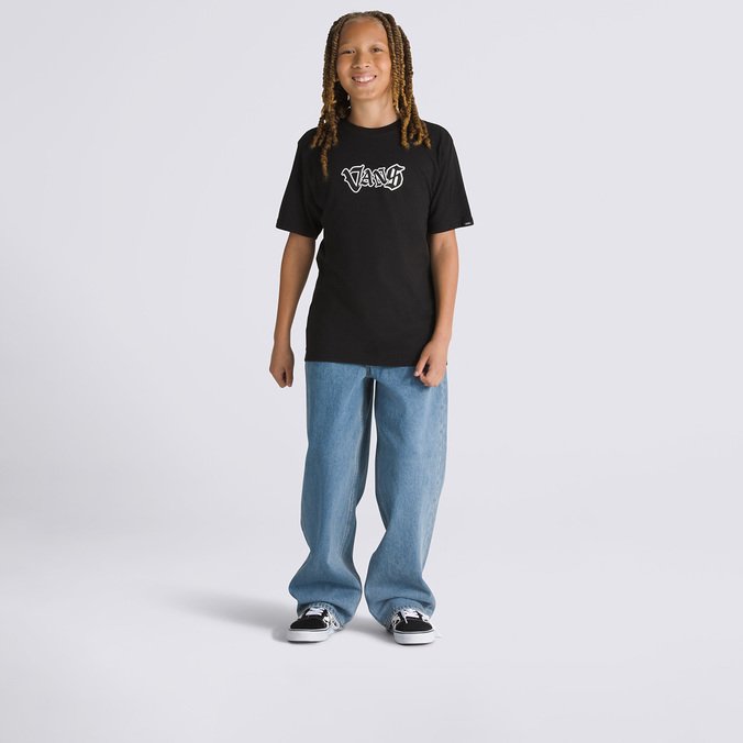 Camiseta Shattered SS Black Infantil