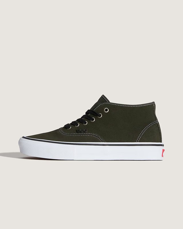 Tênis Skate Authentic Mid Obsidian Fern