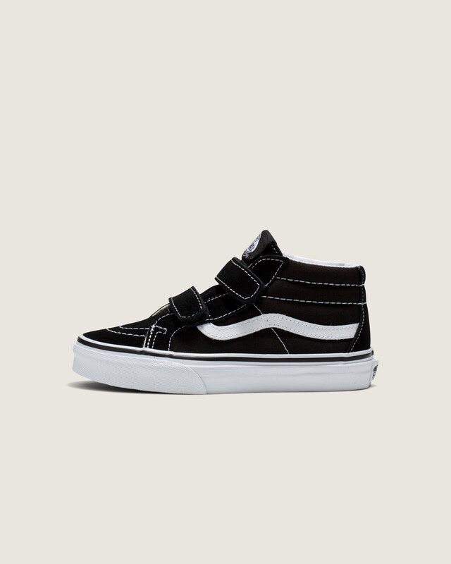 Tênis Sk8-Mid New Black True White Infantil