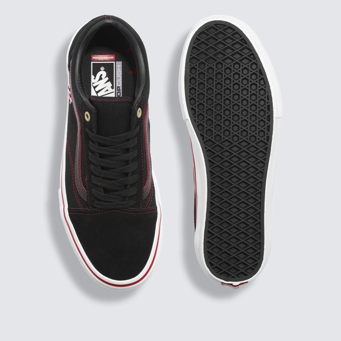 Tênis Skate Old Skool Vi Kakinho Black Red