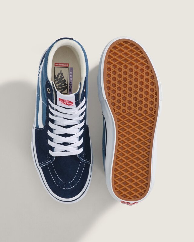 Tênis Skate Sk8-Hi Navy White