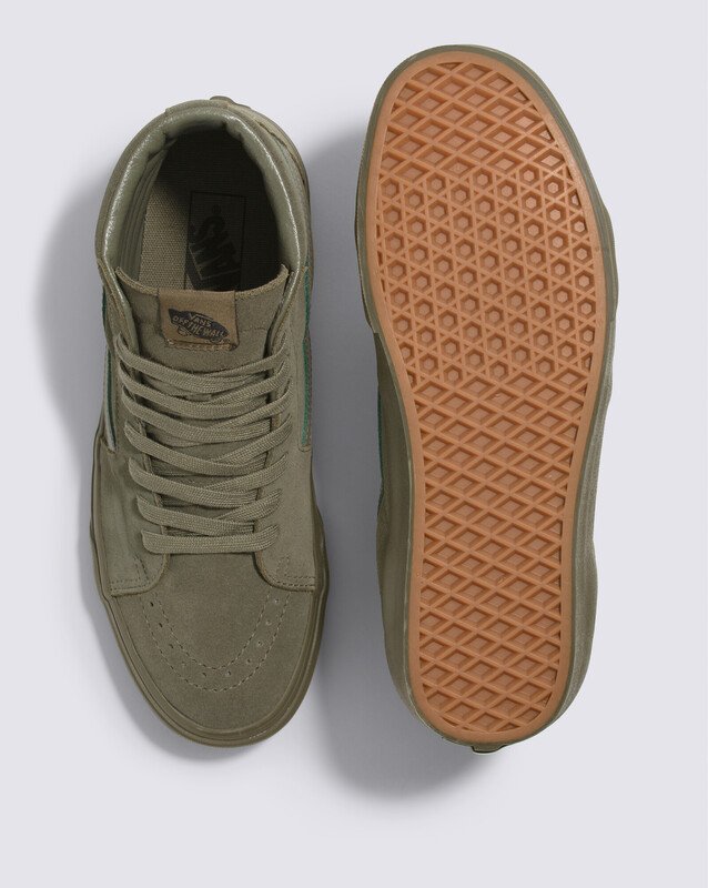 Tênis Sk8-Hi Mono Suede Olive
