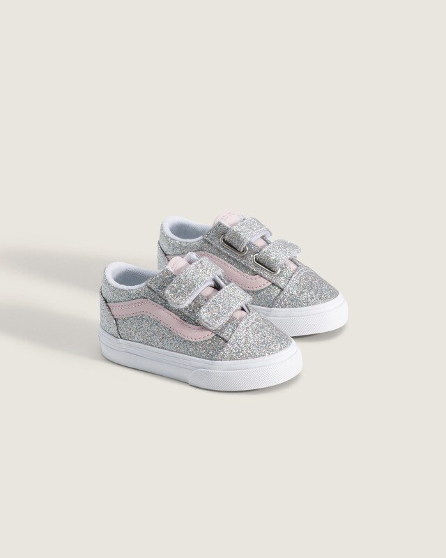 Tênis Old Skool Glitter Petal Pink Infantil Toddler
