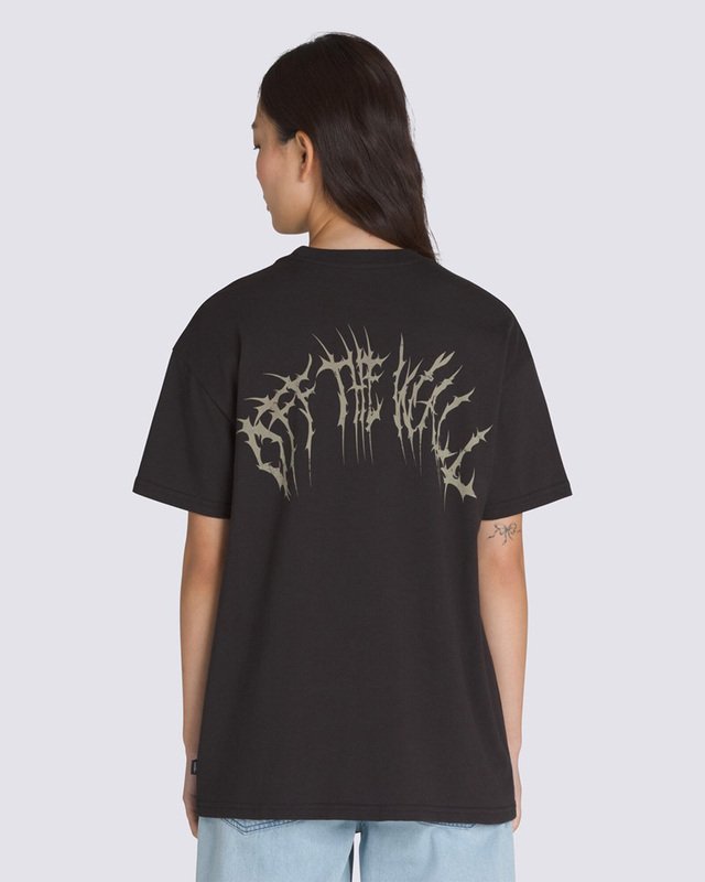 Camiseta Metal University Oversized Ss Arch Black