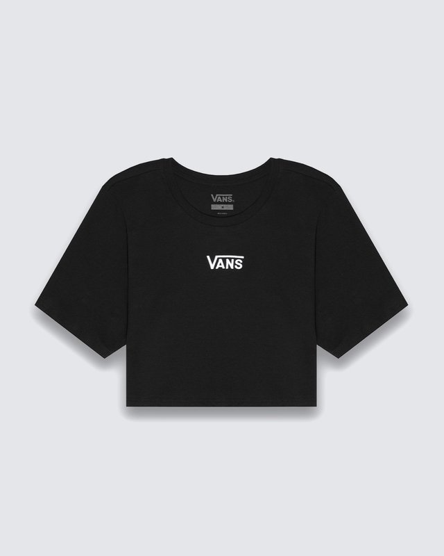 Camiseta Flying V Crew Crop Ii Black | Vans